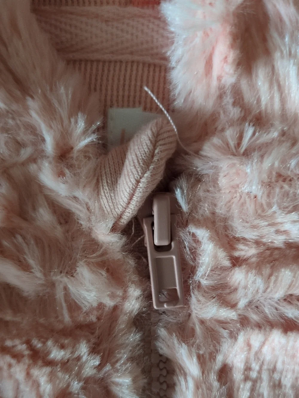 Kensie Toddler Pink Fuzzy Jacket